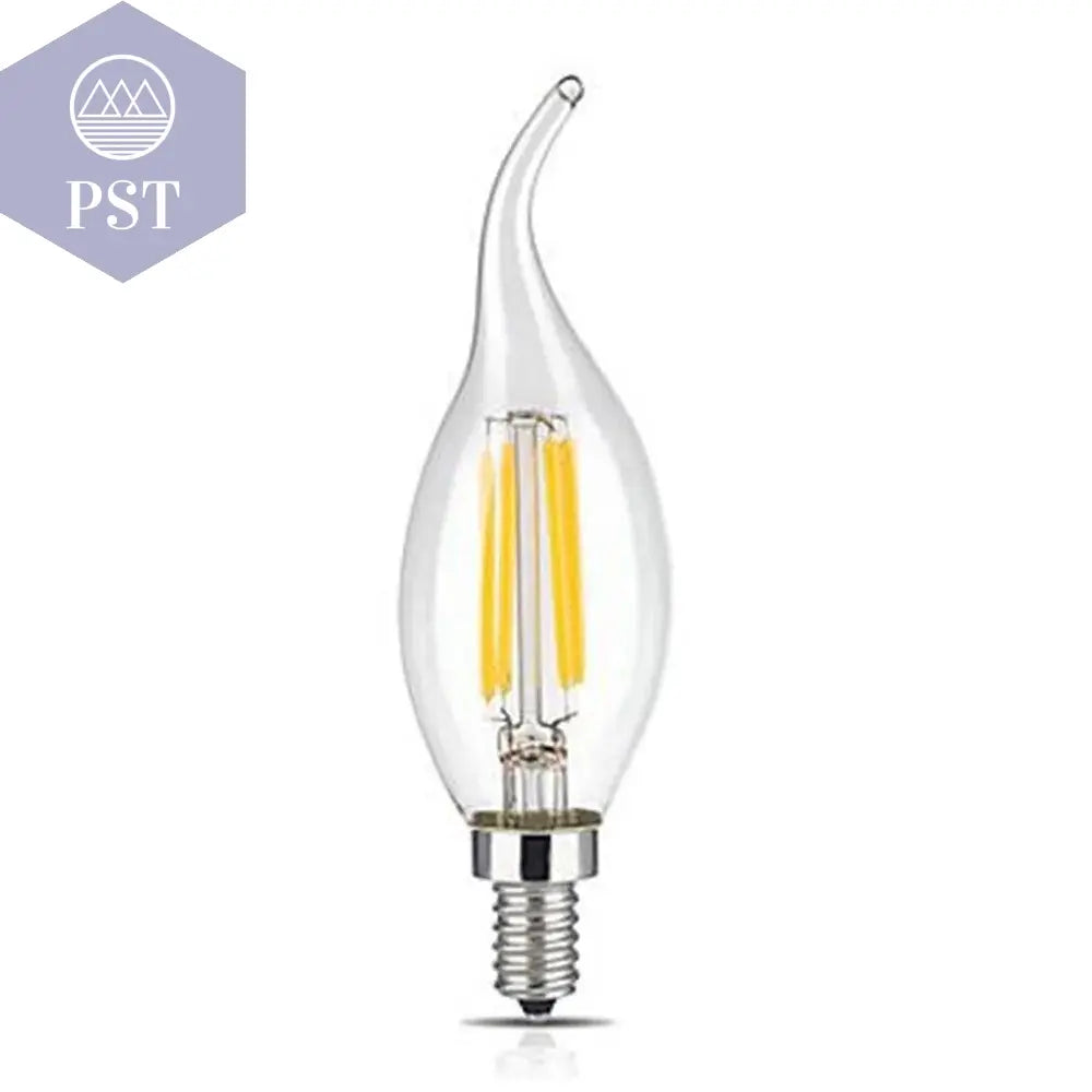 10pcs LED Bulb E14 4W/6W Dimmable Edison Retro Filament Candle Light AC220V C35 Warm/Cold White 360 Degree Energy Saving Lamp PST PS Tradings