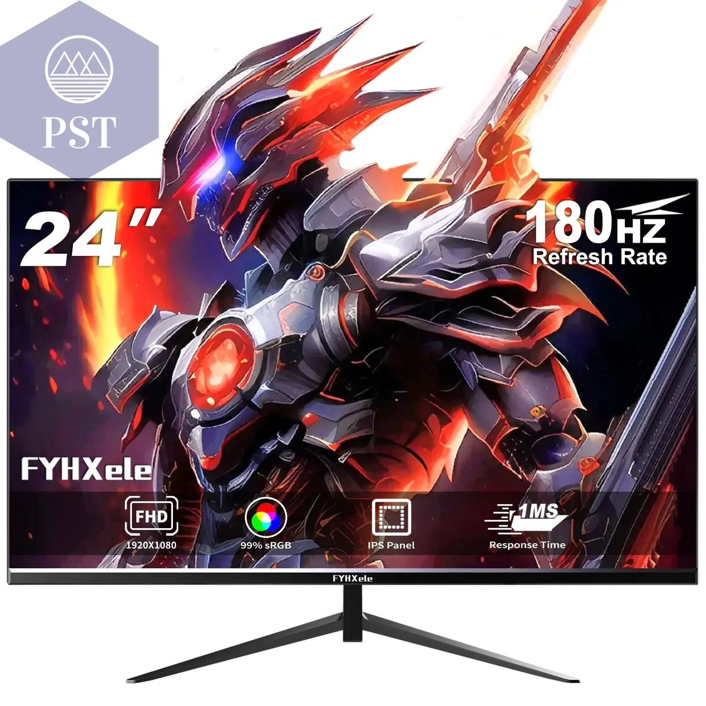 24 Zoll Gaming Monitor 180Hz Display G-Sync Freesync FHD PST PS Tradings Monitore PST PS Tradings PST PS Tradings