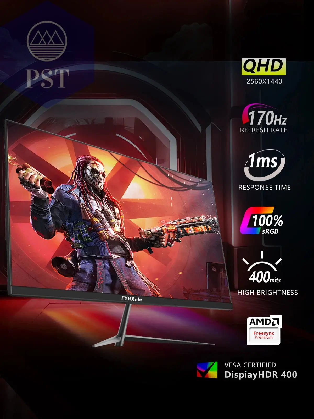 27-Zoll-Monitor 170 Hz 2K-Gaming-Display 1 Ms Adm-Freesync 8 Bits 99 % Srgb IPS Desktop-Led-Display HDMI DP HDR400 PST PS Tradings 27-Zoll-Monitor 170 Hz 2K-Gaming-Display 1 Ms Adm-Freesync 8 Bits 99 % Srgb IPS Desktop-Led-Display HDMI DP HDR400