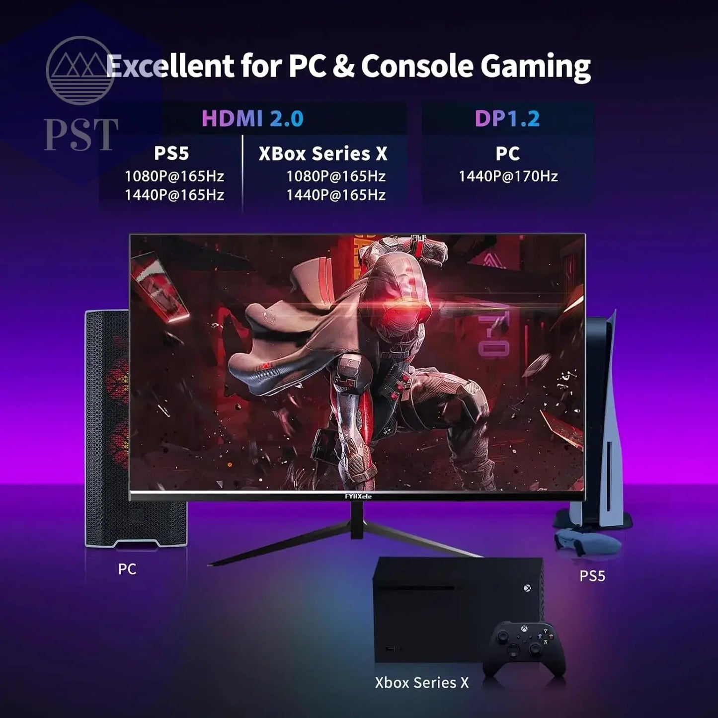 27-Zoll-Monitor 170 Hz 2K-Gaming-Display 1 Ms Adm-Freesync 8 Bits 99 % Srgb IPS Desktop-Led-Display HDMI DP HDR400 PST PS Tradings 27-Zoll-Monitor 170 Hz 2K-Gaming-Display 1 Ms Adm-Freesync 8 Bits 99 % Srgb IPS Desktop-Led-Display HDMI DP HDR400