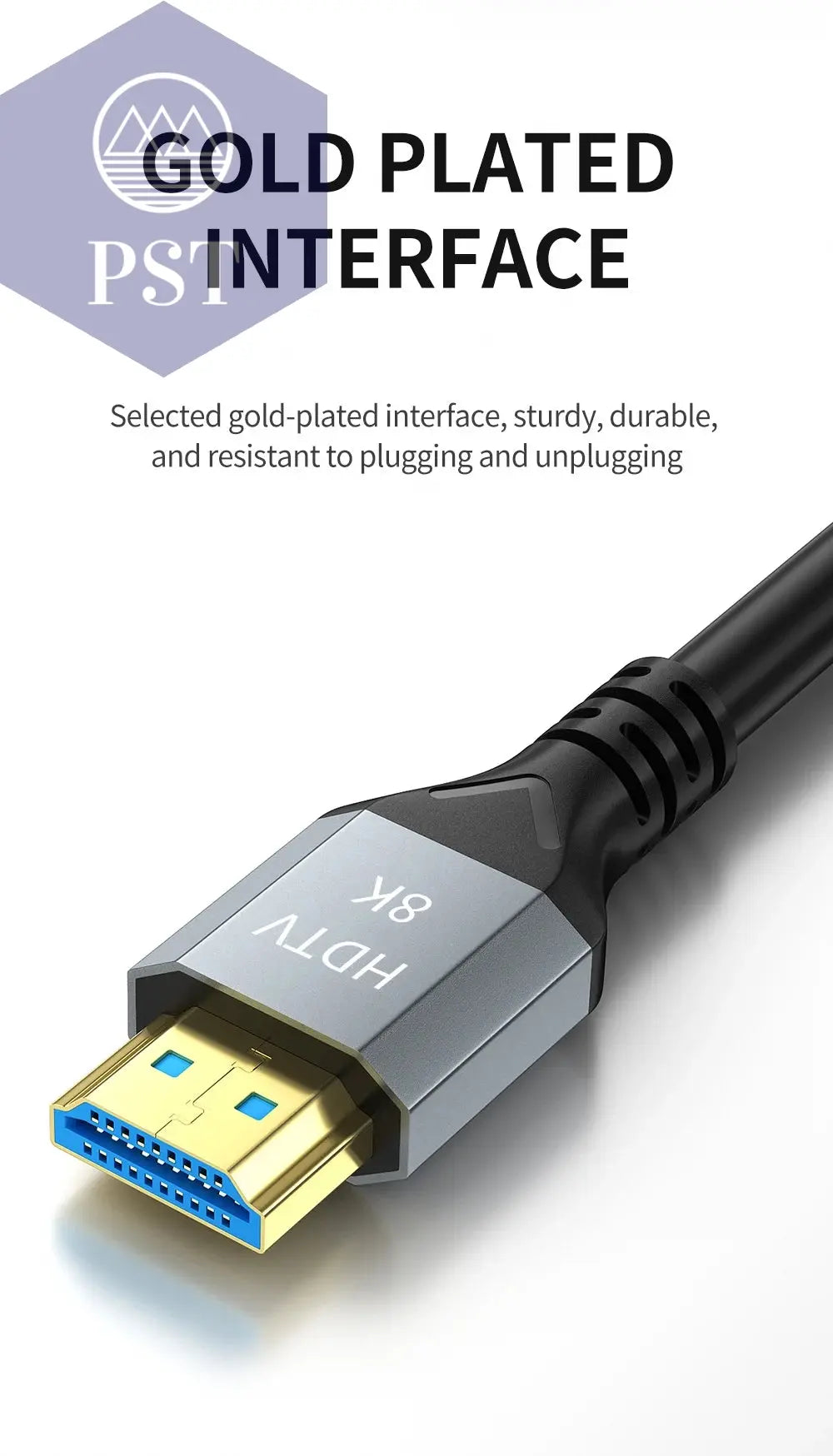 8K HDMI 2.1 Kabel 4K@120Hz 8K@60Hz 48Gbps EARC ARC HDCP Ultra High Speed HDR für RTX Videokabel PC Laptop Projektor HD TV PS5 Elektronik - Medien - Kabel PST PS Tradings