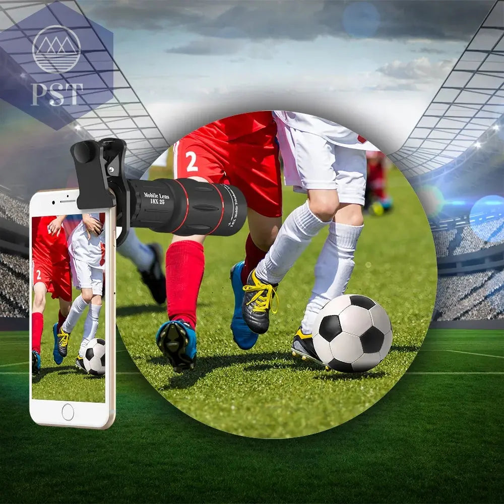 APEXEL Universal 18x25 Monokular Zoom HD Optisches Handyobjektiv Beobachtungsvermessung 18X Teleobjektiv mit Stativ für Smartphone Cellphones & Telecommunications - Cellphones PST PS Tradings