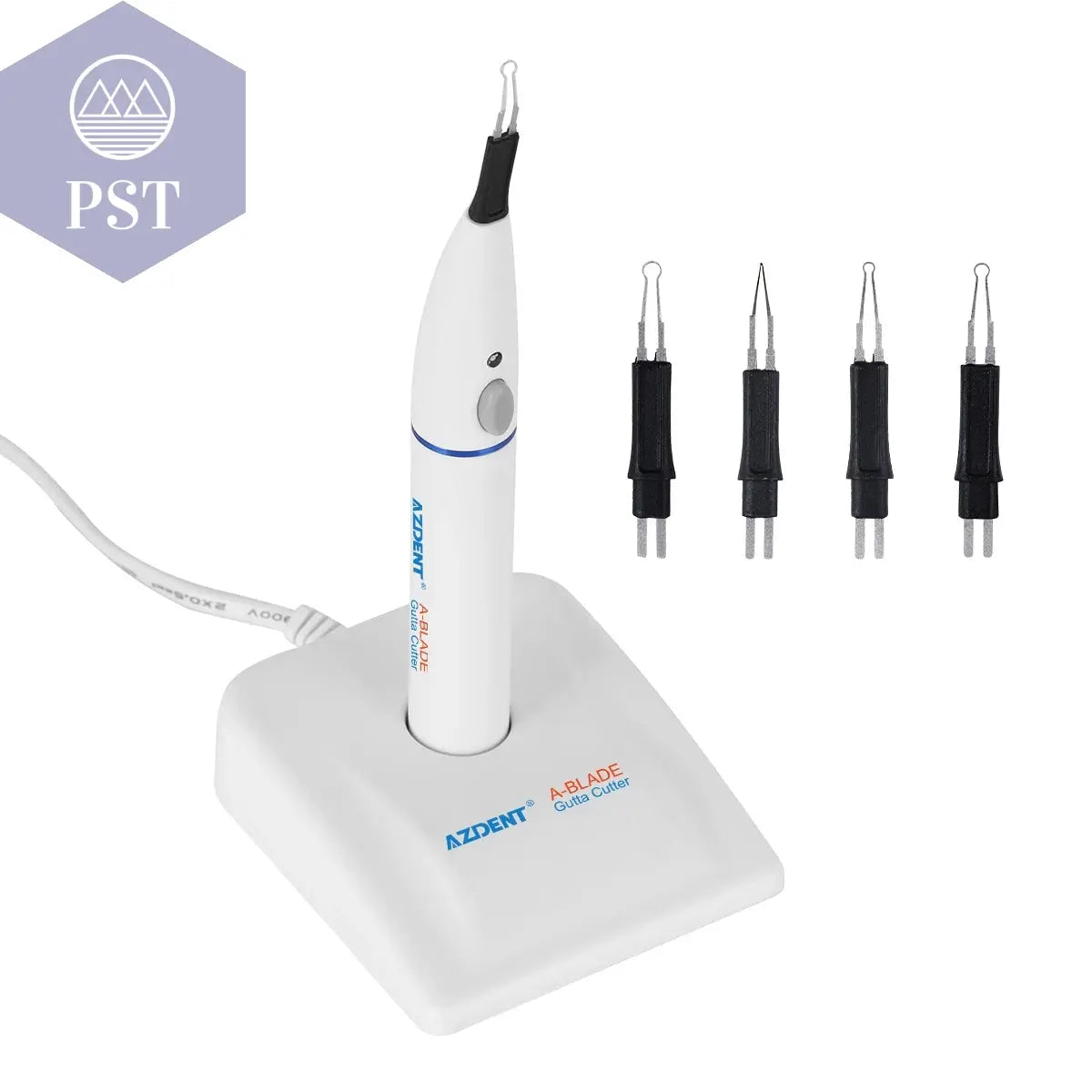 AZDENT Dental Endo Gutta Zahnaufhellung Mundhygiene Dentalgeräte Zahnfleischschneider Dental Cuttapercha mit 4 Spitzen PST PS Tradings