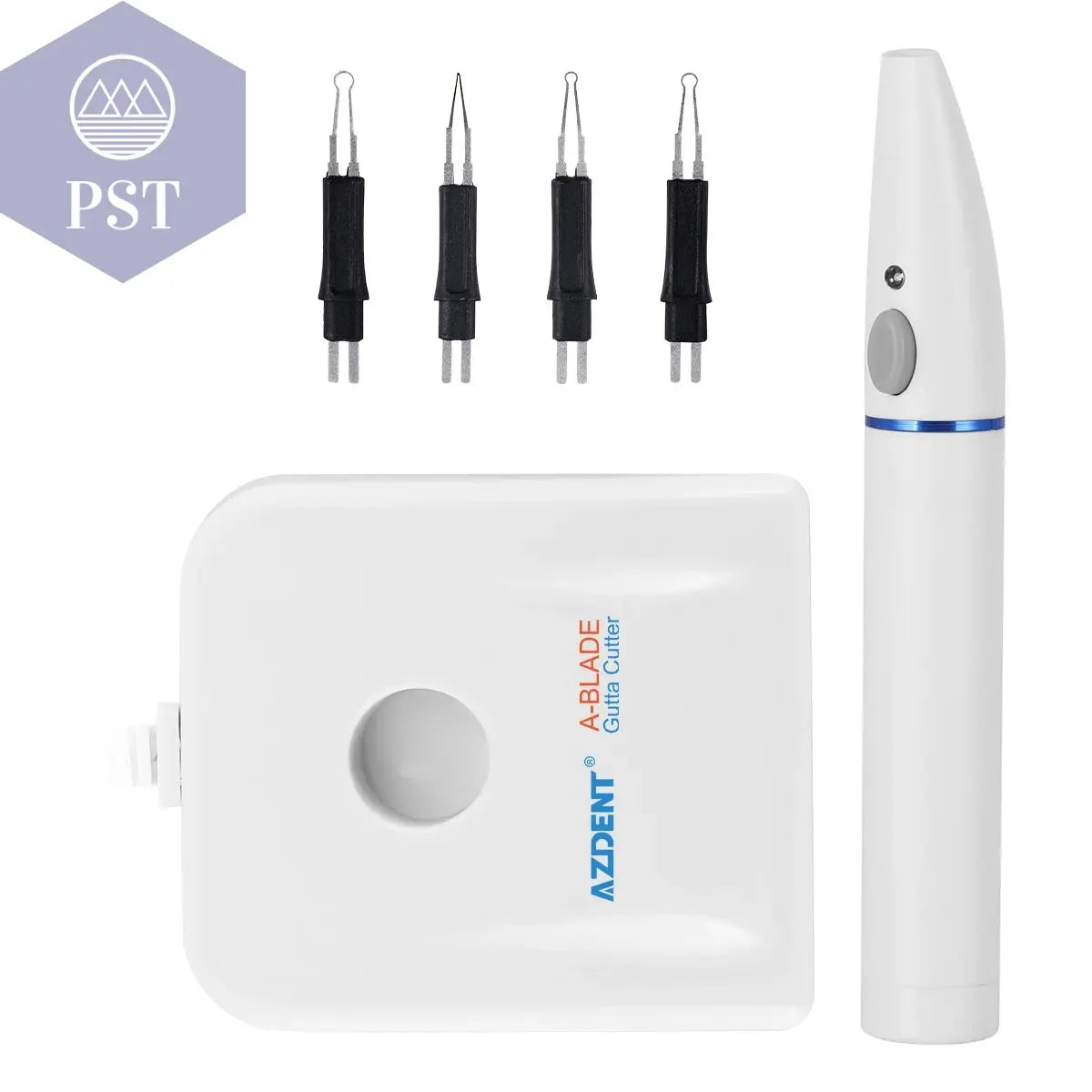 AZDENT Dental Endo Gutta Zahnaufhellung Mundhygiene Dentalgeräte Zahnfleischschneider Dental Cuttapercha mit 4 Spitzen PST PS Tradings