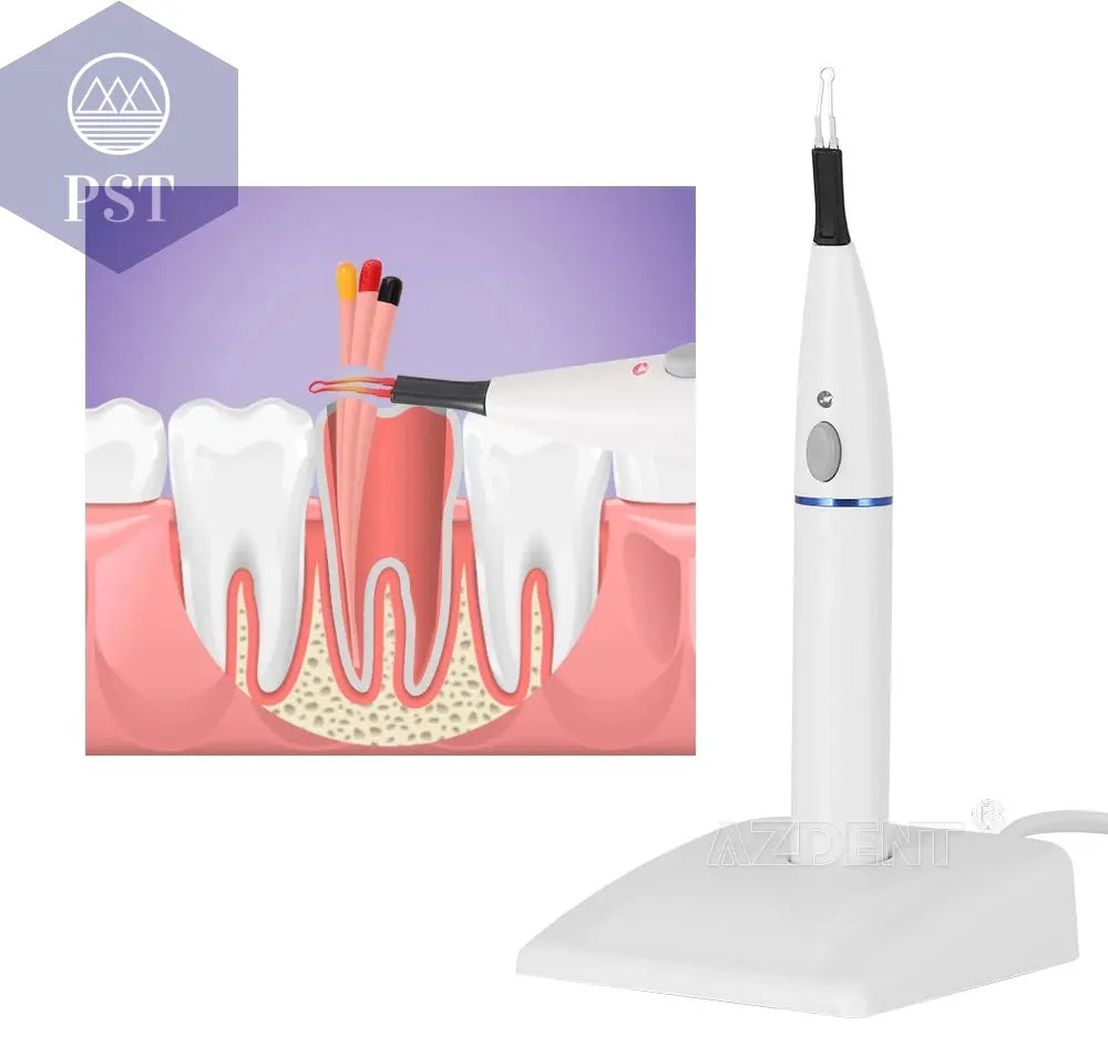 AZDENT Dental Endo Gutta Zahnaufhellung Mundhygiene Dentalgeräte Zahnfleischschneider Dental Cuttapercha mit 4 Spitzen PST PS Tradings