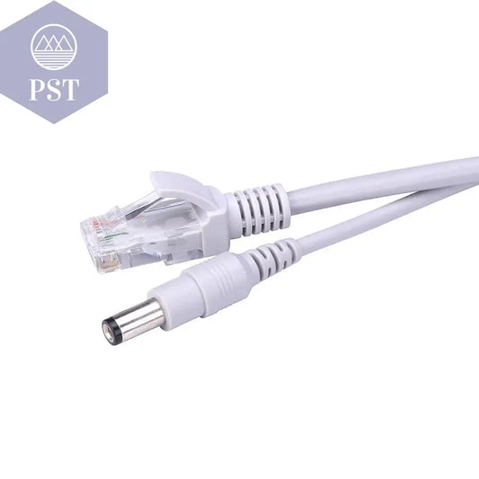 CCTV RJ45 Cable Ethernet Surveillance Camera DC Power Cat5 Internet Network LAN Cord POE IP Camera Wifi Connection - PST PS Tradings