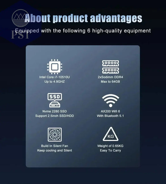Chatreey KC10 Mini PC Computer i7 i5 Gigabit Ethernet PST PS Tradings Desktop PST PS Tradings PST PS Tradings Chatreey KC10 Mini PC Computer i7 i5 Gigabit Ethernet Desktop