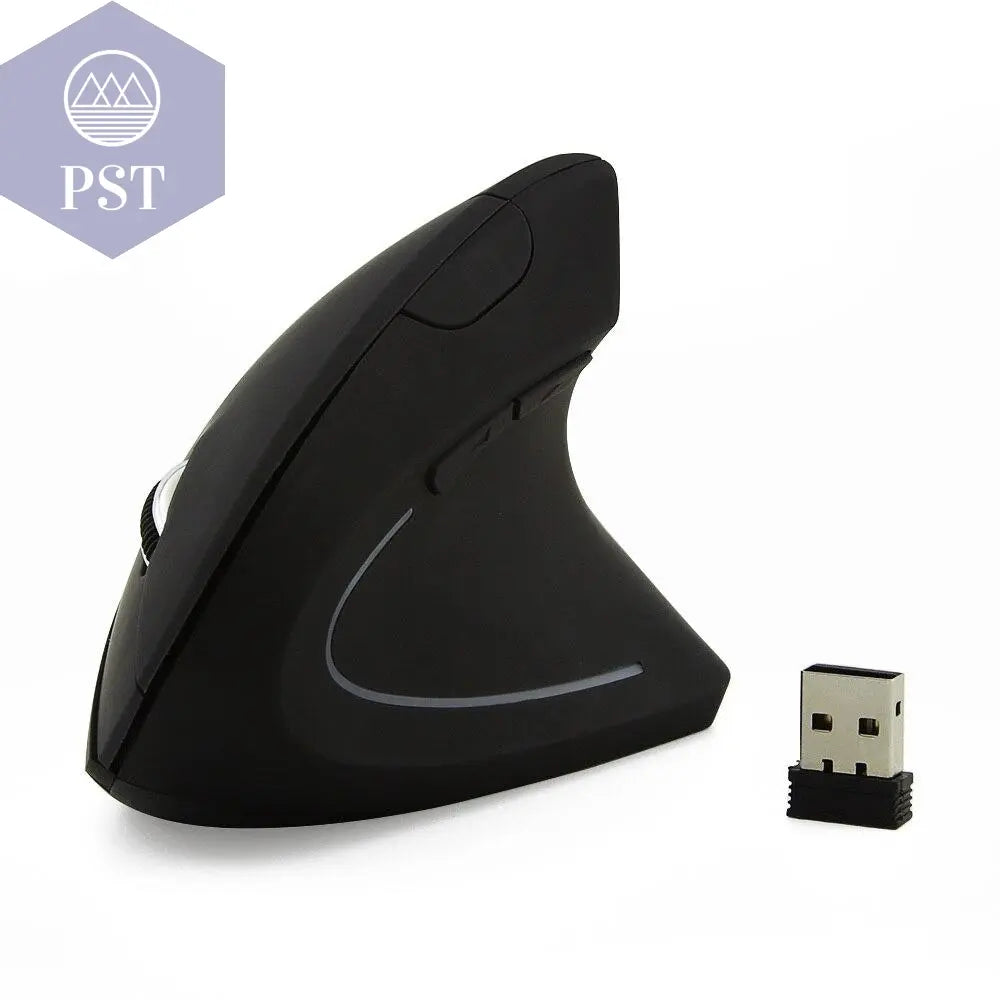 Ergonomic Left Hand Right Hand Wireless Vertical Mouse PST PS Tradings