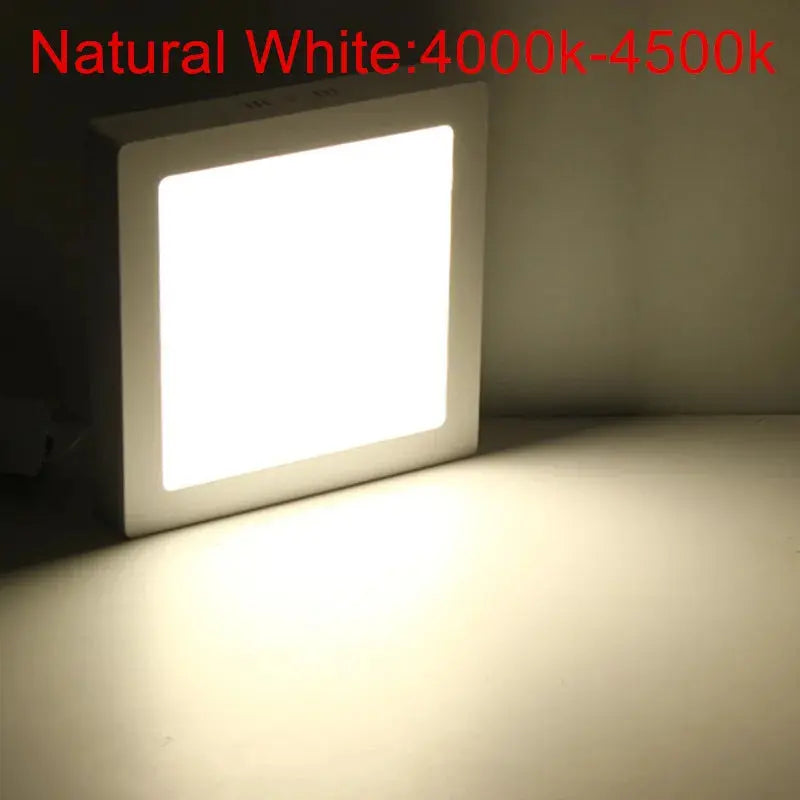 Oberfläche LED Quadratische Decken Licht 9W 15W 25W LED-Panel Licht Unten Licht mit fahrer AC85-265V AC110V/220V LED Innen Licht PST PS Tradings