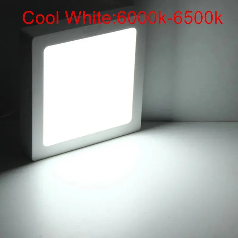 Oberfläche LED Quadratische Decken Licht 9W 15W 25W LED-Panel Licht Unten Licht mit fahrer AC85-265V AC110V/220V LED Innen Licht PST PS Tradings