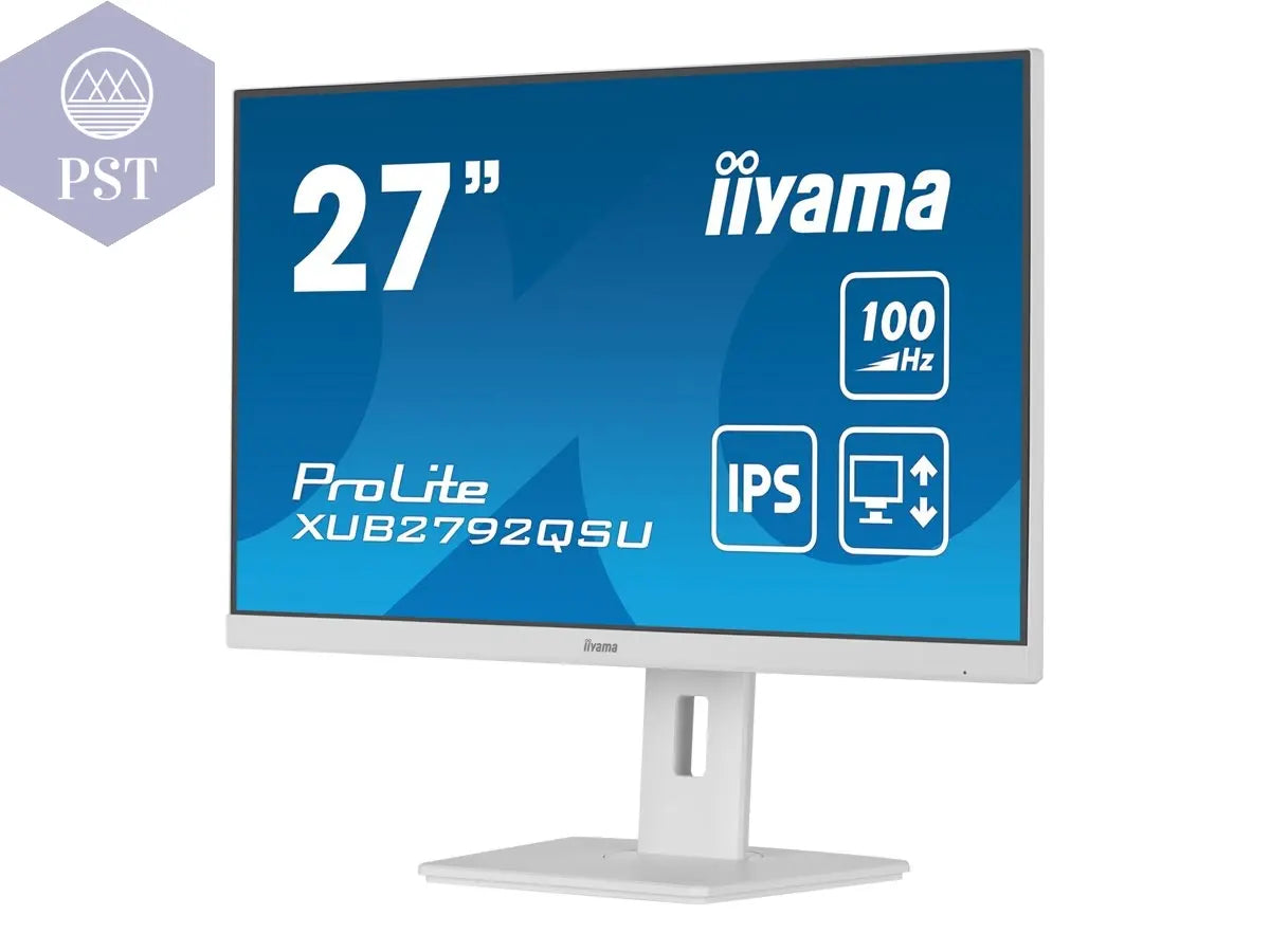 IIYAMA XUB2792QSU-W6 27Zoll Monitor IPS Display 100Hz 0,4ms Speakers FreeSync 2560x1440 250cdm2 HDMI DP USB PST PS Tradings Monitor PST PS Tradings PST PS Tradings