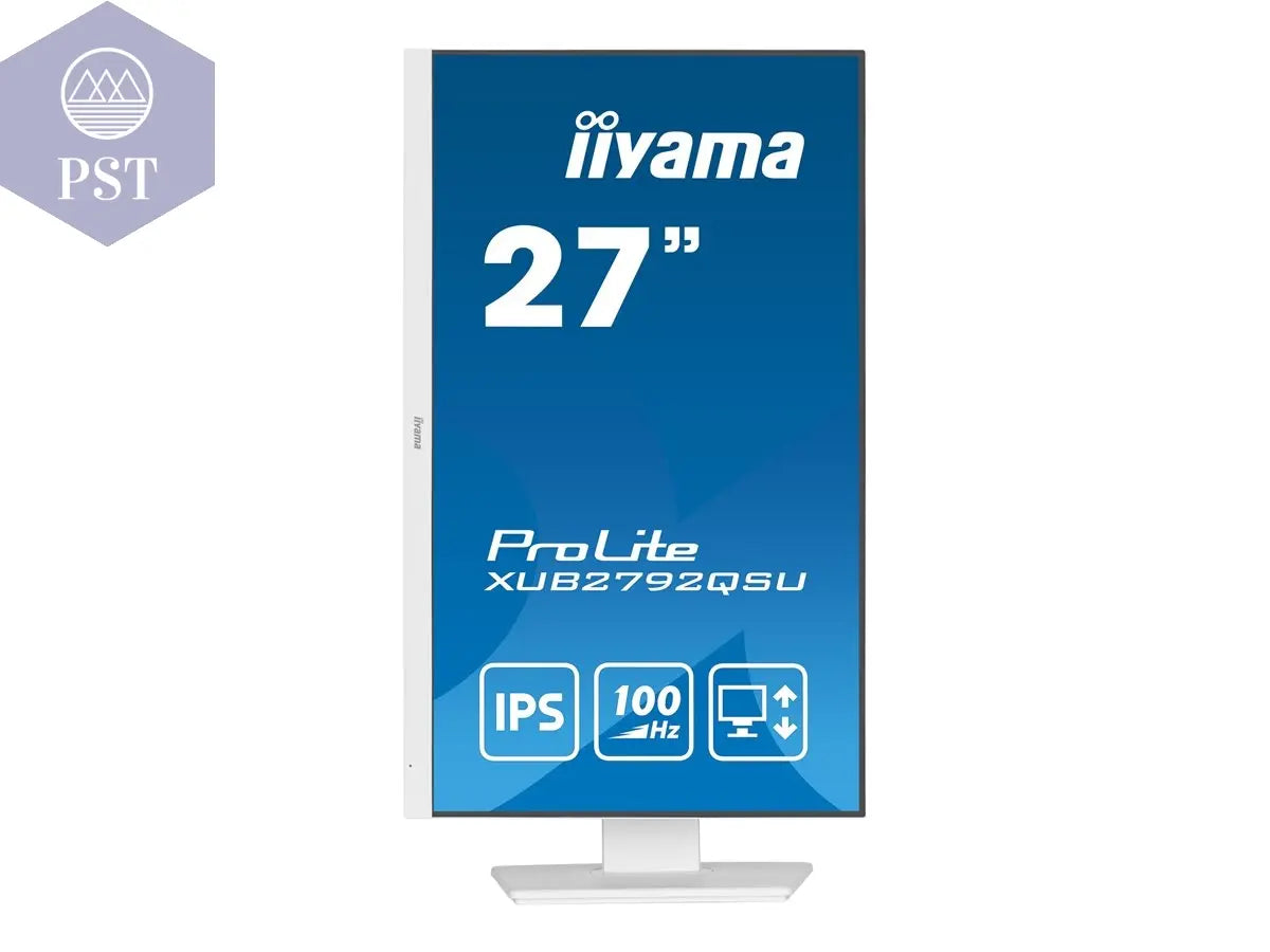 IIYAMA XUB2792QSU-W6 27Zoll Monitor IPS Display 100Hz 0,4ms Speakers FreeSync 2560x1440 250cdm2 HDMI DP USB PST PS Tradings Monitor PST PS Tradings PST PS Tradings