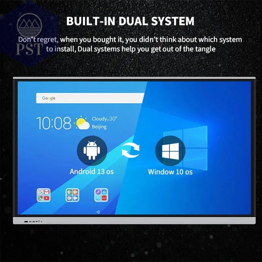 Interaktive 4K Smartboard Touchscreen Smart Board 65 Zoll - 86 Zoll UHD Display PST PS Tradings Smartboard PST PS Tradings PST PS Tradings