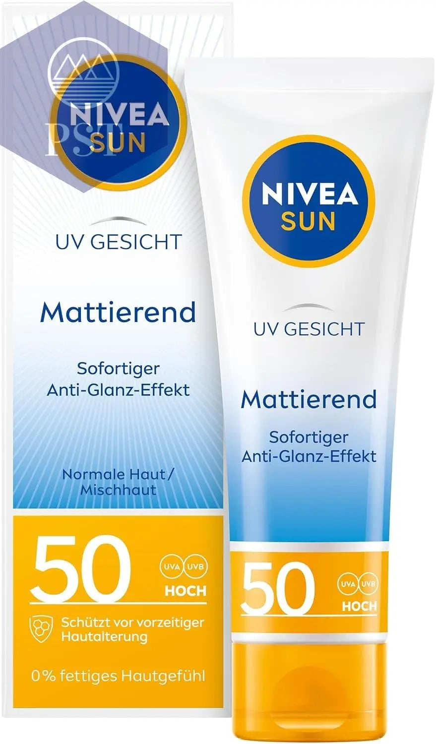 NIVEA SUN UV Sonnenschutz LSF 50 50ml Sonnencreme Sonnenmilch Gesicht PST PS Tradings PST PS Tradings 50-Ml-1Er-Pack-Lsf-50 PST PS Tradings