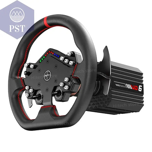 PXN VD6 Rennlenkrad mit Pedalen - 6Nm Leistung PST PS Tradings