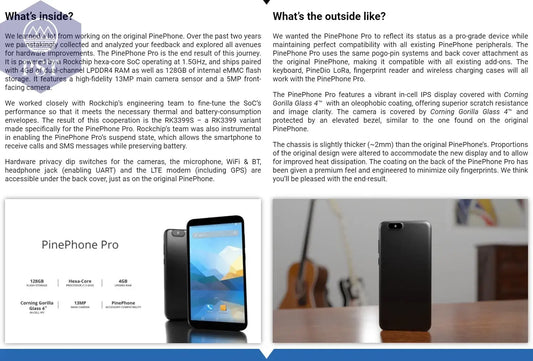 PinePhone Pro: Premium Linux Smartphone PST PS Tradings Smartphones PST PS Tradings PST PS Tradings PinePhone Pro: Premium Linux Smartphone Smartphones