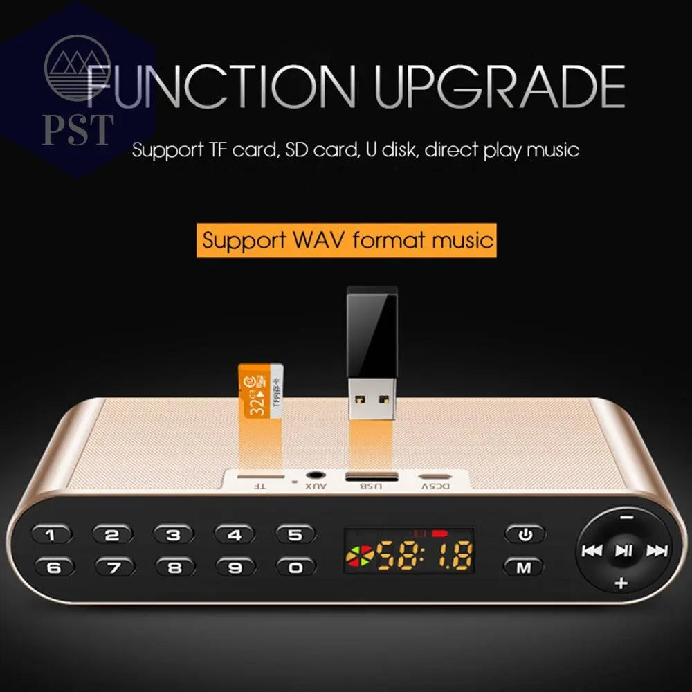 Portable Wireless HiFi Bluetooth Speaker with Microphone PST PS Tradings