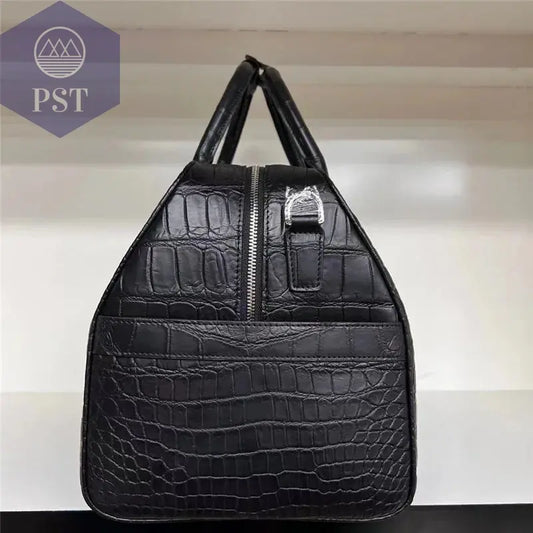 Reisetasche Stylishes Krokodil-Muster Herren Gepäck PST PS Tradings Taschen PST PS Tradings PST PS Tradings Reisetasche Stylishes Krokodil-Muster Herren Gepäck Taschen