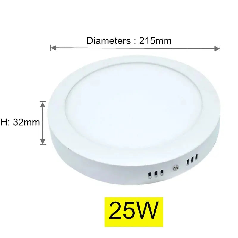 Oberfläche LED Quadratische Decken Licht 9W 15W 25W LED-Panel Licht Unten Licht mit fahrer AC85-265V AC110V/220V LED Innen Licht PST PS Tradings