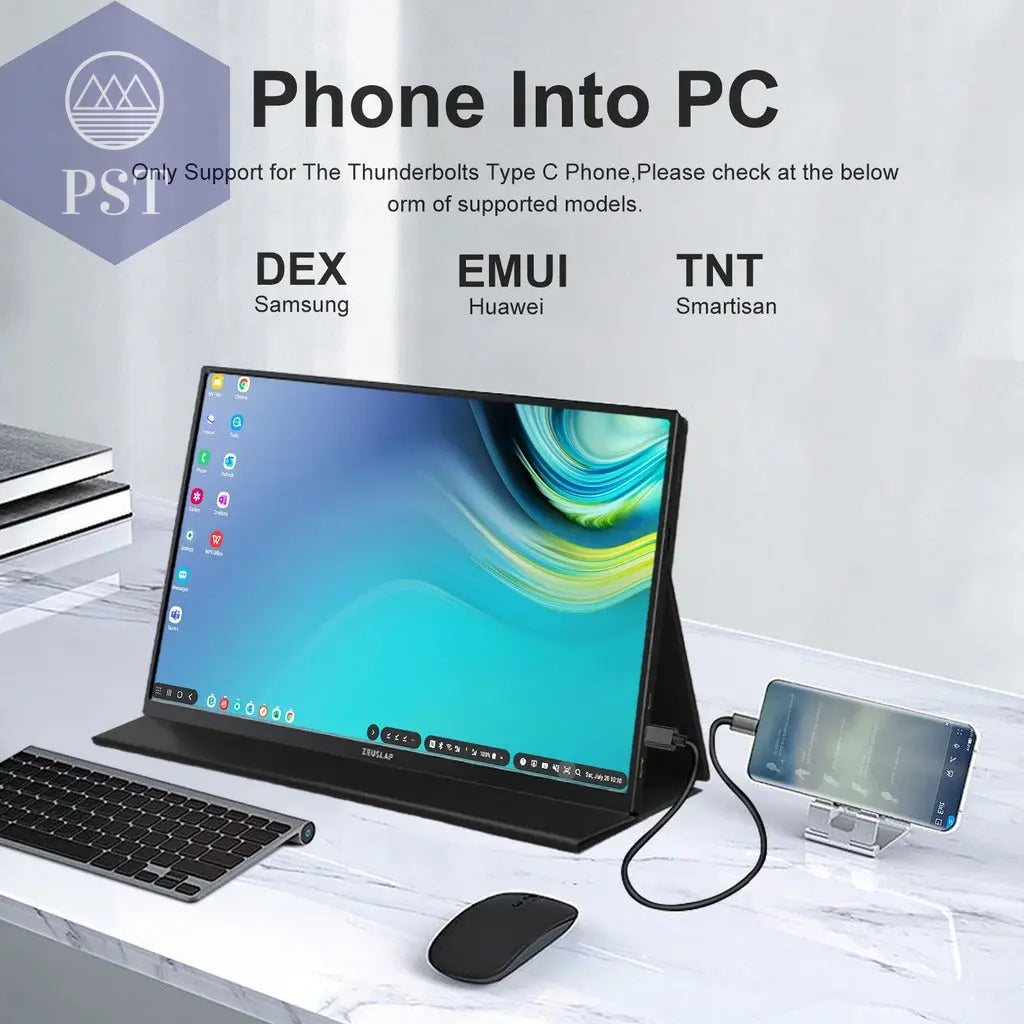 UPERFECT Mobile 18 Zoll Gaming Monitor 18" 2K Display 144Hz FreeSync Tragbar PST PS Tradings Monitor PST PS Tradings PST PS Tradings