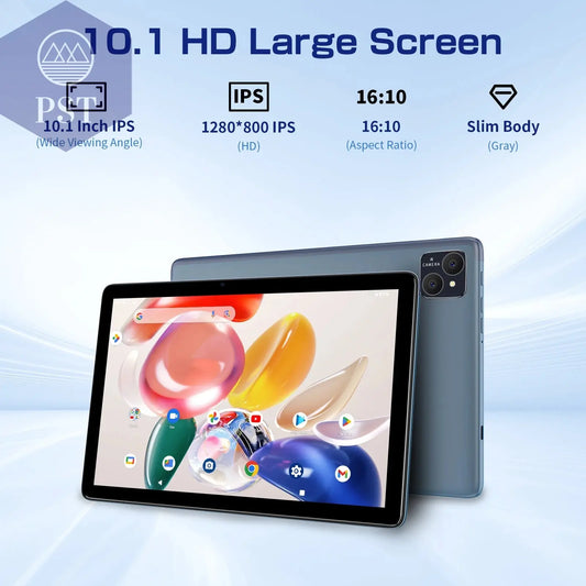 VASOUN Android 14 Tablet 10.1", 12GB(6+6 Expand) RAM, 128GB ROM, Octa Core, Dual SIM 4G Unlocked with 2.4G/5G Wifi GPS PST PS Tradings PST PS Tradings PST PS Tradings VASOUN Android 14 Tablet 10.1", 12GB(6+6 Expand) RAM, 128GB ROM, Octa Core, Dual SIM 4G Unlocked with 2.4G/5G Wifi GPS