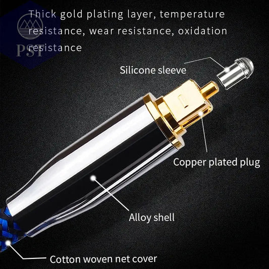 Yytcg digitales optisches Audio kabel toslink Kabel Glasfaser-Audio kabel Lautsprecher kabel Sound bar Verstärker Subwoofer für TV-Box ps4 PST PS Tradings