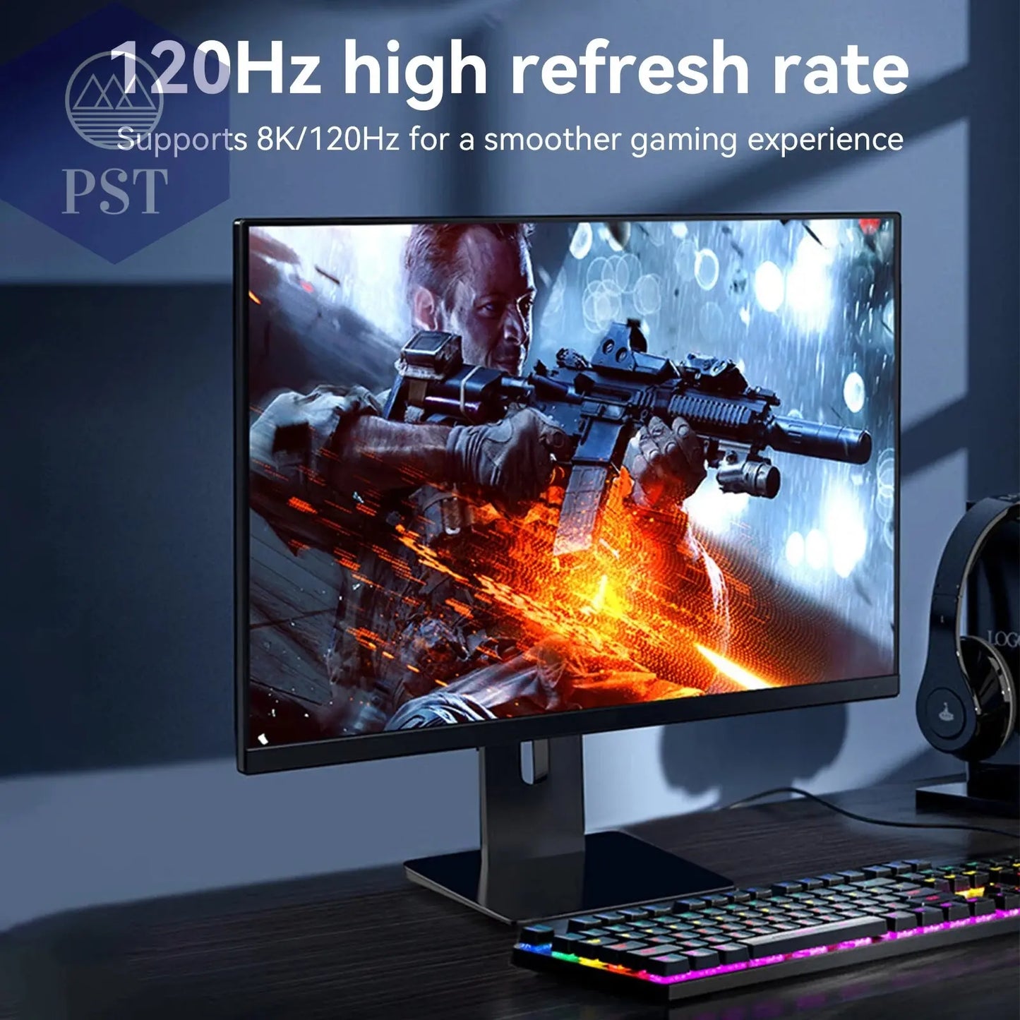 16K DP 2.1 8K@120Hz 4K@240Hz 80Gbps HDR Video Audio Displayport Kabel Display Port für Laptop TV Xbox Projektor Gaming Monitor  Cable     PST PS Tradings