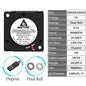 2 Pieces Gdstime DC 5V 12V 24V 30x30x10mm Sleeve Dual Ball 1 inch Small Mini Blower Cooling Fan 30mm x 10mm 3cm 3010 3D Printer       PST PS Tradings
