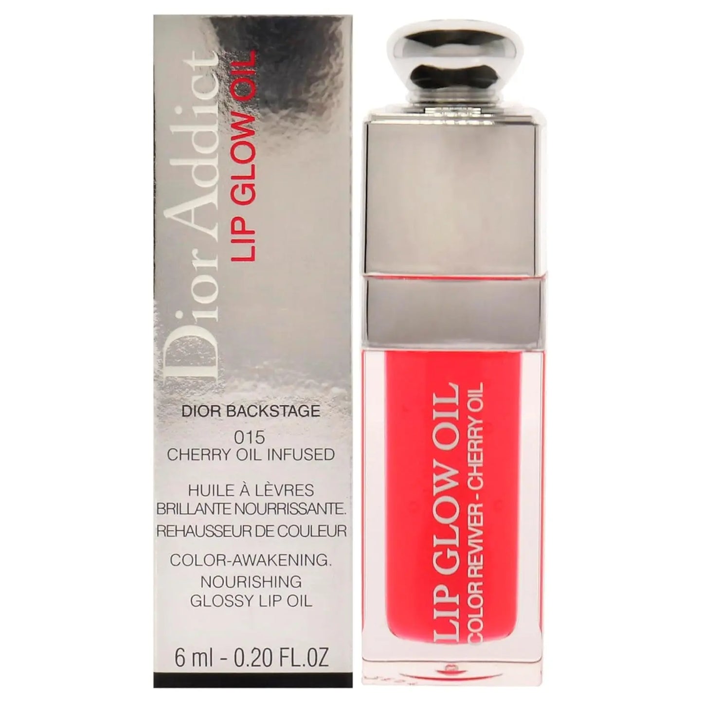Christian  Addict Lip Glow Oil Lippenöl, 007 Raspberry, 6 Ml