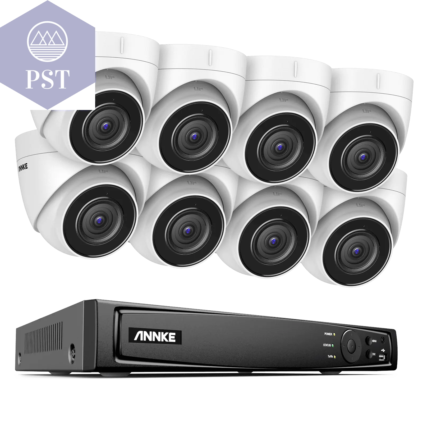 4K Ultra Video Surveillance System      Australia-4T-8pcs-cameras PST PS Tradings