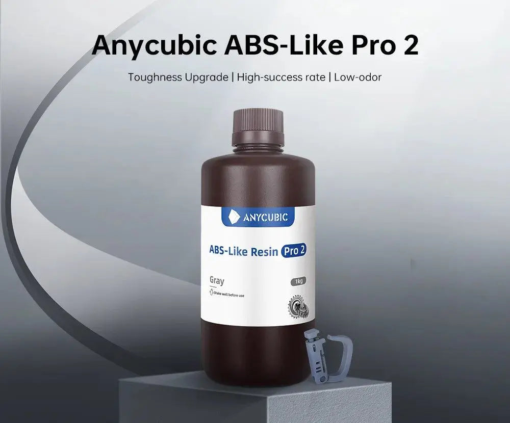 ANYCUBIC ABS-Like Pro 2 3D Printer UV Resin 405nm For LCD DLP Printers Strong Formula Printing Accuracy Up to 0.1mm ABS+ Update       PST PS Tradings