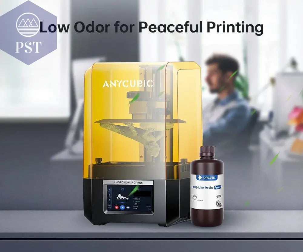 ANYCUBIC ABS-Like Pro 2 3D Printer UV Resin 405nm For LCD DLP Printers Strong Formula Printing Accuracy Up to 0.1mm ABS+ Update       PST PS Tradings