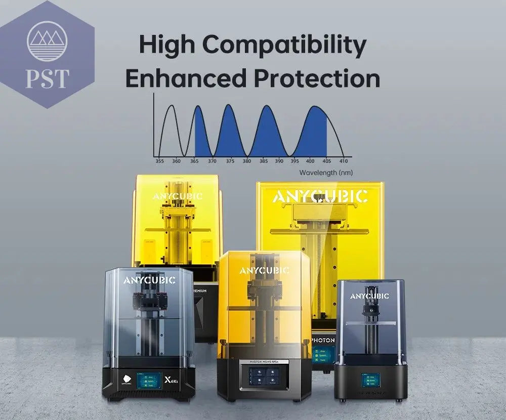 ANYCUBIC ABS-Like Pro 2 3D Printer UV Resin 405nm For LCD DLP Printers Strong Formula Printing Accuracy Up to 0.1mm ABS+ Update       PST PS Tradings