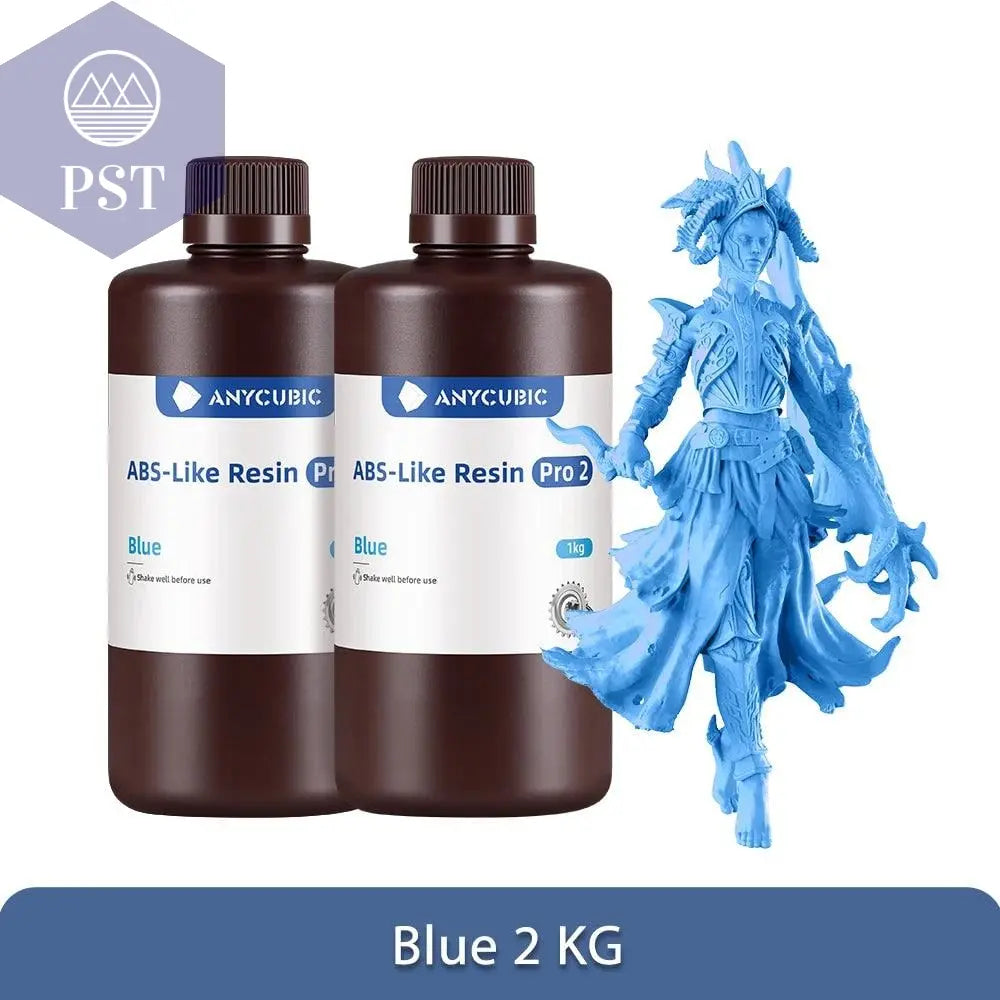 ANYCUBIC ABS-Like Pro 2 3D Printer UV Resin 405nm For LCD DLP Printers Strong Formula Printing Accuracy Up to 0.1mm ABS+ Update       PST PS Tradings