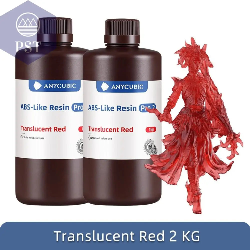 ANYCUBIC ABS-Like Pro 2 3D Printer UV Resin 405nm For LCD DLP Printers Strong Formula Printing Accuracy Up to 0.1mm ABS+ Update       PST PS Tradings
