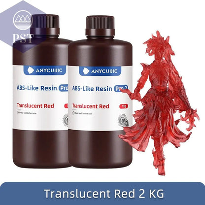 ANYCUBIC ABS-Like Pro 2 3D Printer UV Resin 405nm For LCD DLP Printers Strong Formula Printing Accuracy Up to 0.1mm ABS+ Update       PST PS Tradings