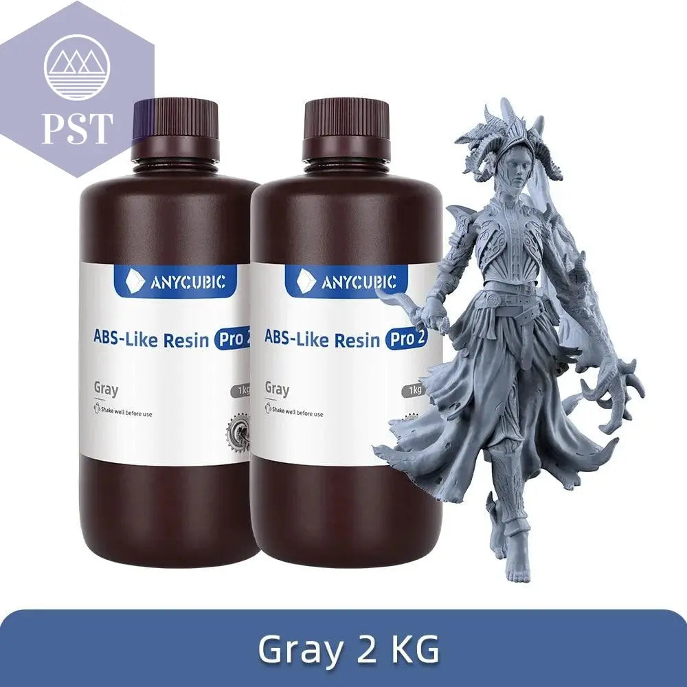 ANYCUBIC ABS-Like Pro 2 3D Printer UV Resin 405nm For LCD DLP Printers Strong Formula Printing Accuracy Up to 0.1mm ABS+ Update       PST PS Tradings
