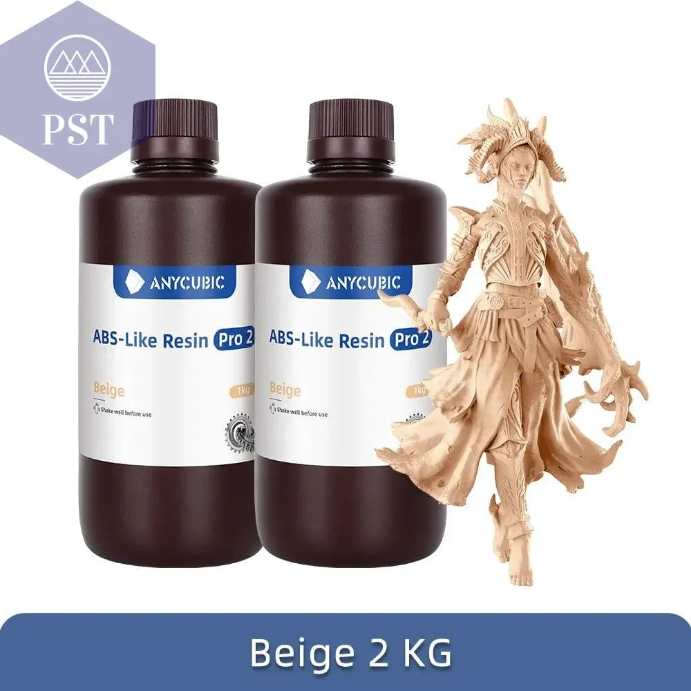 ANYCUBIC ABS-Like Pro 2 3D Printer UV Resin 405nm For LCD DLP Printers Strong Formula Printing Accuracy Up to 0.1mm ABS+ Update       PST PS Tradings