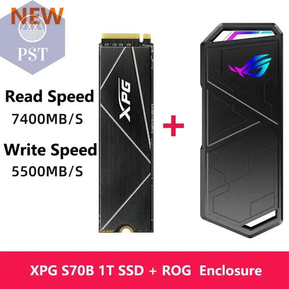 ASUS ROG STRIX ARION M.2 NVMe Gehäuse PST PS Tradings  New 1T XPG ASUS ROG STRIX ARION M.2 NVMe Gehäuse