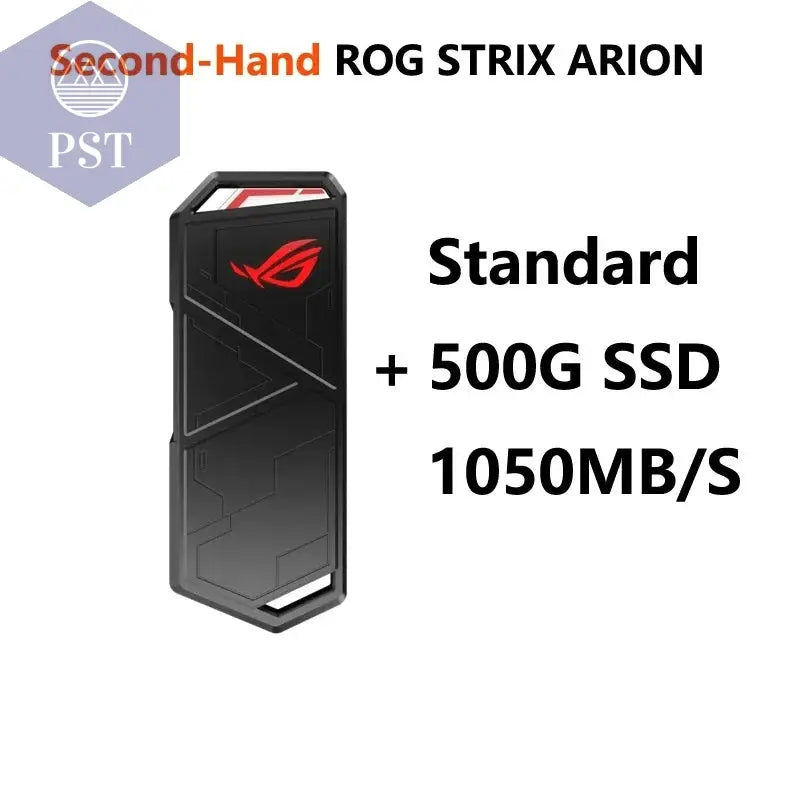 ASUS ROG STRIX ARION M.2 NVMe Gehäuse PST PS Tradings  Used 500G S500 ASUS ROG STRIX ARION M.2 NVMe Gehäuse