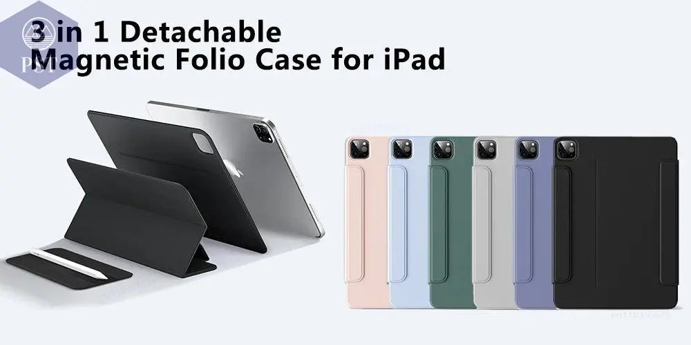 Case for iPad Pro 11 13 2024 M4 Case Tablet Cover for iPad Air 11 13 M2 5 4 Pro 12.9 inch 10th Generation Case Magnetic Cover - PST PS Tradings