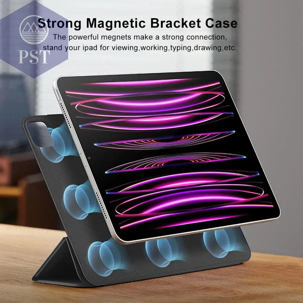 Case for iPad Pro 11 13 2024 M4 Case Tablet Cover for iPad Air 11 13 M2 5 4 Pro 12.9 inch 10th Generation Case Magnetic Cover - PST PS Tradings