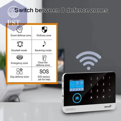 DIY W2B PG103 Alarm Sensor for Home Burglar Security 433MHz WiFi GSM Alarm System Wireless Tuya Smart House App Control - PST PS Tradings