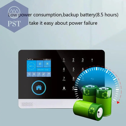DIY W2B PG103 Alarm Sensor for Home Burglar Security 433MHz WiFi GSM Alarm System Wireless Tuya Smart House App Control - PST PS Tradings
