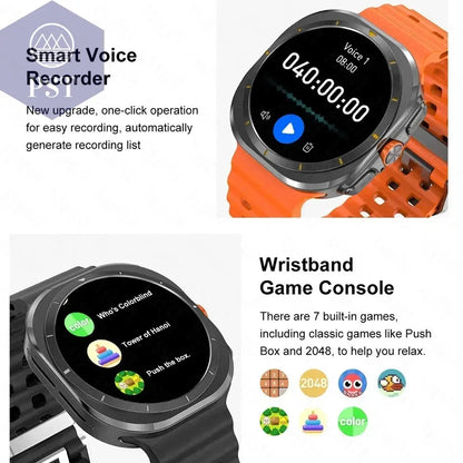 For Samsung Galaxy Watch 7 Ultra Smart Watch Men 32GB Memory NFC Bluetooth Call IP68 Waterproof Outdoor Sport Watch New Upgraded PST PS Tradings  PST PS Tradings  PST PS Tradings For Samsung Galaxy Watch 7 Ultra Smart Watch Men 32GB Memory NFC Bluetooth Call IP68 Waterproof Outdoor Sport Watch New Upgraded