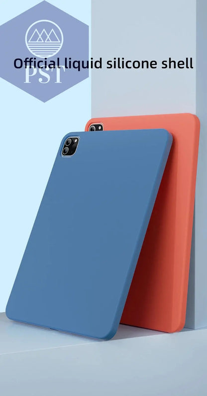 For iPad Mini 6 8.3'' Liquid Silicone Case Shockproof Full Cover Shell for Apple iPad Air 4 Air 5 10.2 9th 8th Case Pro 11 12.9 - PST PS Tradings