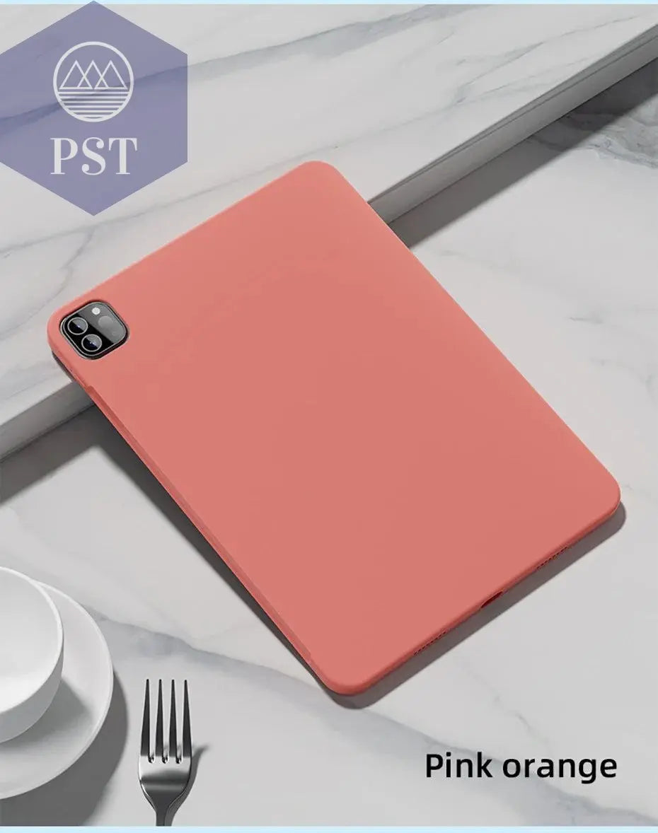 For iPad Mini 6 8.3'' Liquid Silicone Case Shockproof Full Cover Shell for Apple iPad Air 4 Air 5 10.2 9th 8th Case Pro 11 12.9 - PST PS Tradings