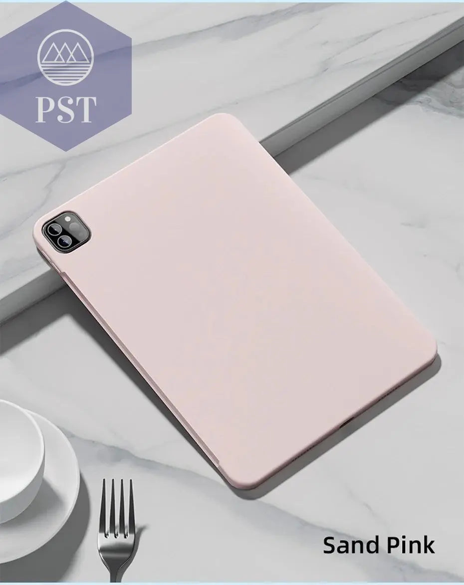 For iPad Mini 6 8.3'' Liquid Silicone Case Shockproof Full Cover Shell for Apple iPad Air 4 Air 5 10.2 9th 8th Case Pro 11 12.9 - PST PS Tradings