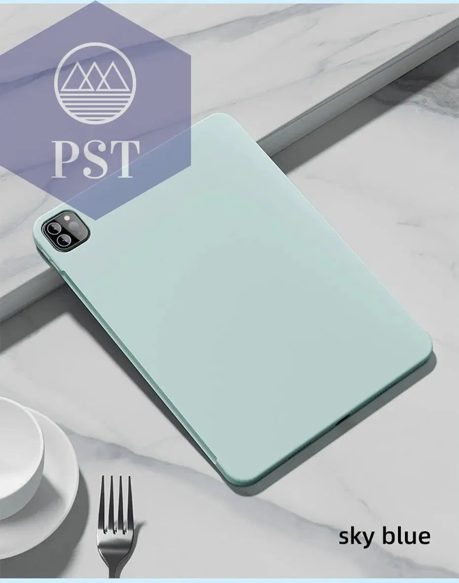 For iPad Mini 6 8.3'' Liquid Silicone Case Shockproof Full Cover Shell for Apple iPad Air 4 Air 5 10.2 9th 8th Case Pro 11 12.9 - PST PS Tradings