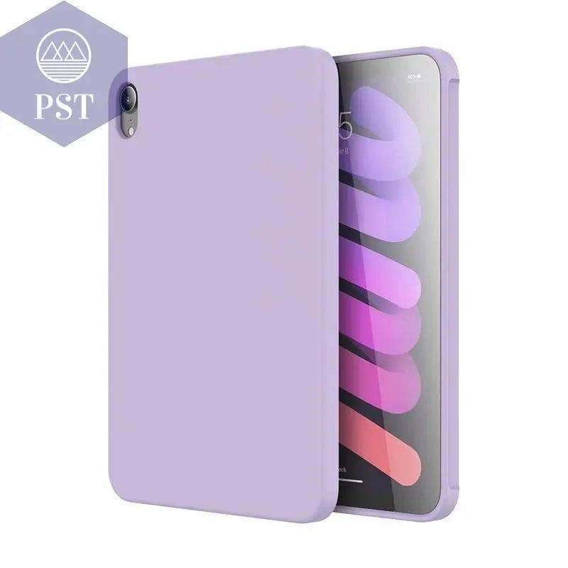 For iPad Mini 6 8.3'' Liquid Silicone Case Shockproof Full Cover Shell for Apple iPad Air 4 Air 5 10.2 9th 8th Case Pro 11 12.9 - PST PS Tradings
